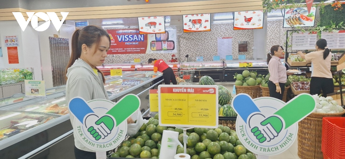 “Tick xanh trách nhiệm” nâng cao giá trị sản phẩm Việt